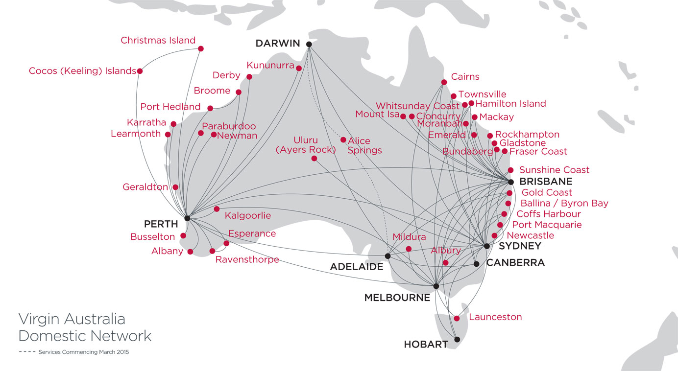 Visit Australia with the Virgin Australia