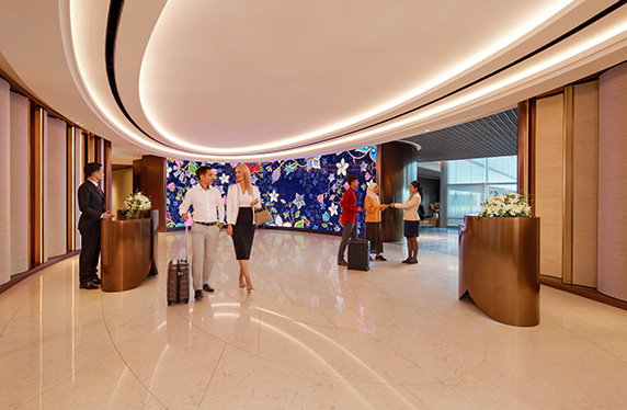 Singapore Airlines SilverKris Lounge