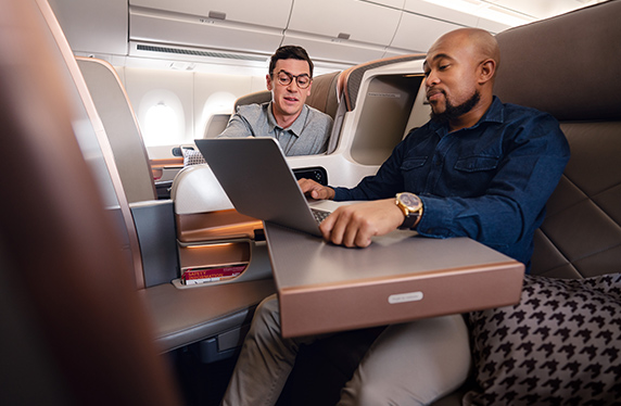 Complimentary inflight Wi-Fi