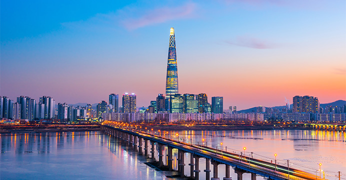 South Korea in March