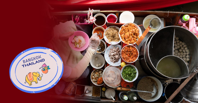 Street food weekends in Bangkok