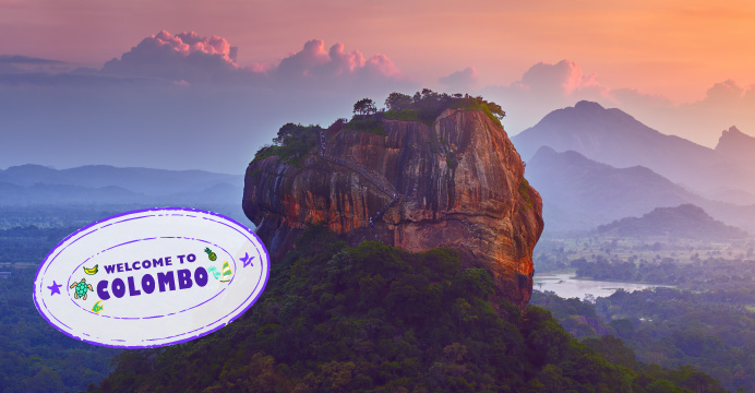 Fort streets, tea terraces, ocean breeze in Colombo