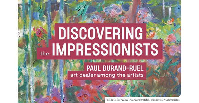 Two adult tickets to Discovering the Impressionists exhibition