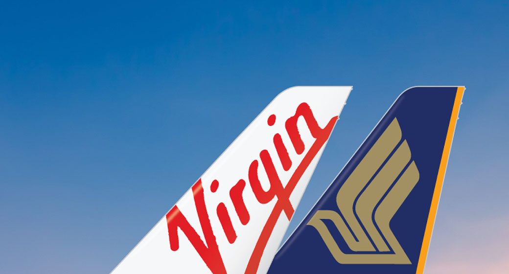 Virgin Australia and Singapore Airlines 