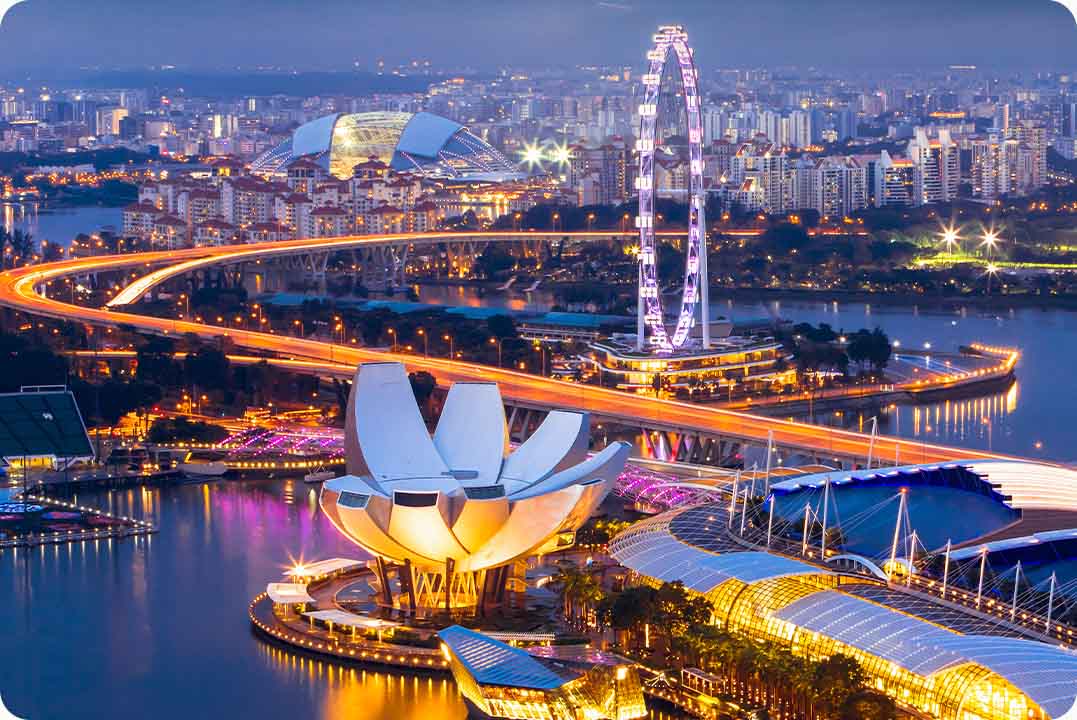 日本発シンガポール行きスケジュール