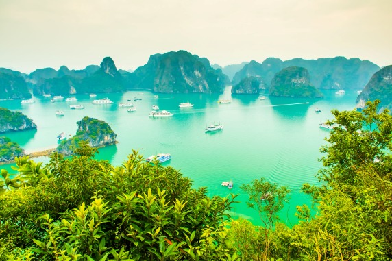 Hanoi Baie d'Ha Long par Singapore Airlines