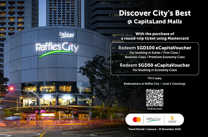 Discover City's Best at CapitaLand Malls
