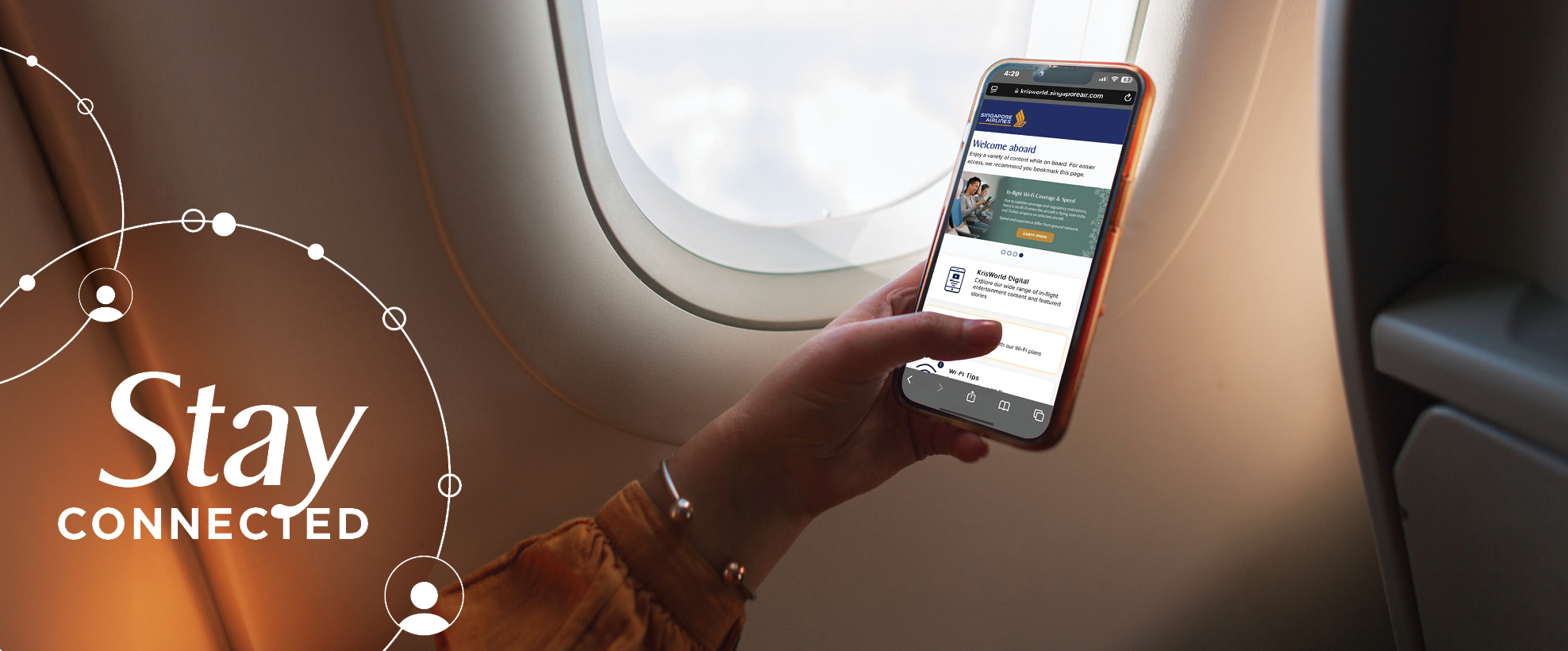 Stay connect with wifi