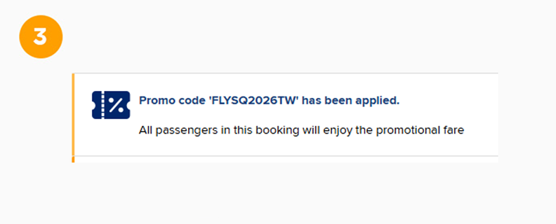 Step 3: Promo code has been applied and pay with Mastercard to complete your booking