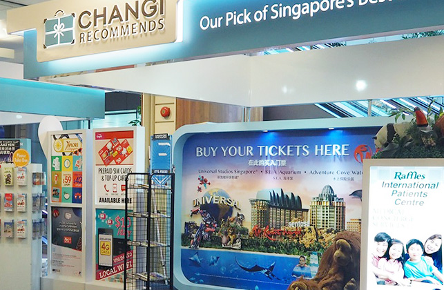 Changi Recommends Service Counter Support