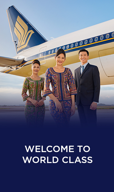 レア シンガポール航空 CA プレシャスモーメント ようこそ、ワールドクラスへ | Singapore Airlines