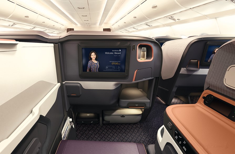 Neue Business Class Im Airbus A380 Singapore Airlines