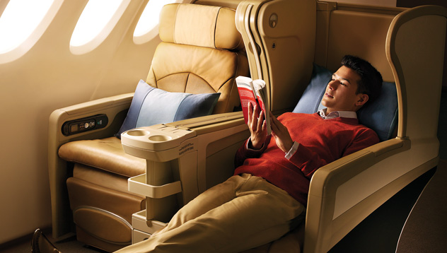 Fly Singapore Airlines Business Class