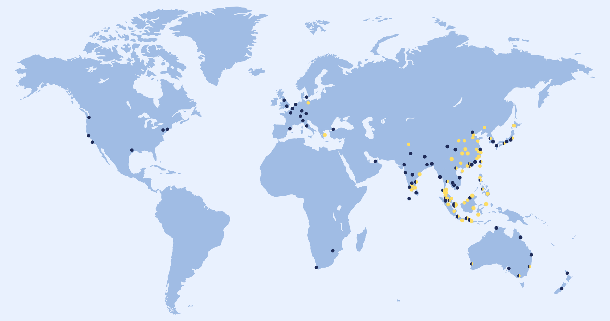 air travel route map